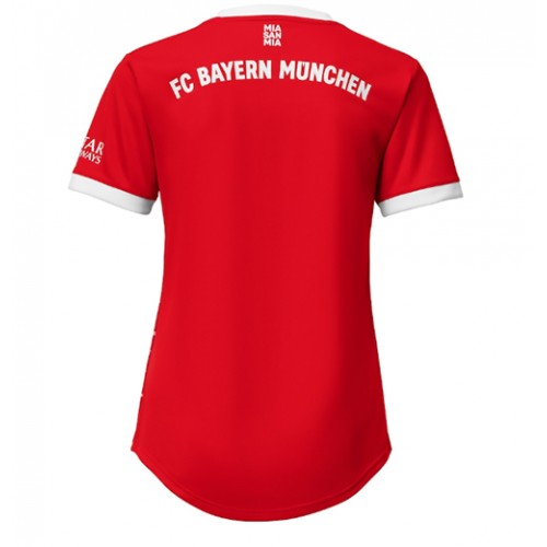 Bayern Munich Hjemmedrakt Kvinner 2022-23 Kortermet Bayern Munich Hjemmedrakt Kvinner 2022-23 Kortermet